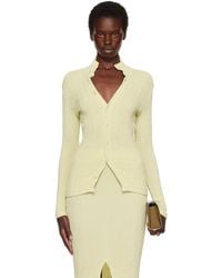Issey Miyake - Off- Rill Cardigan - Lyst