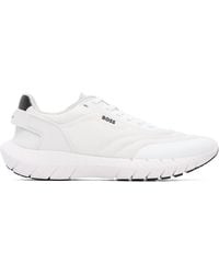BOSS - Mesh Sneakers - Lyst
