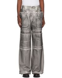 Guess - Screenprinted Cargo Jeans - Lyst