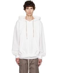 Rick Owens - Off- Tower Hoodie - Lyst