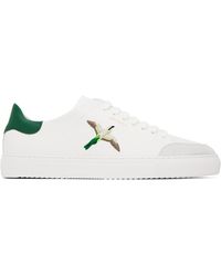 Axel Arigato - Ssense Exclusive White & Green Clean 90 Triple Bee Bird Sneakers - Lyst