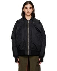 Undercover - Insulated Bomber Jacket - Lyst