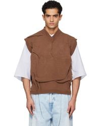 Hed Mayner - Knit Sweater Vest - Lyst