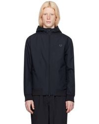 Fred Perry - Black Brentham Jacket - Lyst