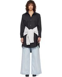 MM6 by Maison Margiela - Multi Wear Cotton Poplin Minidress - Lyst