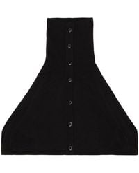 OPEN YY - Button Up Neck Layer Collar - Lyst