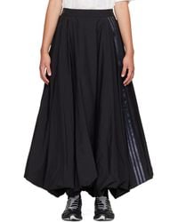 Y-3 - Gradient 3-Stripes Nylon Balloon Midi Skirt - Lyst