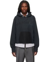 Maison Margiela - ロゴ コットン フーディ - Lyst
