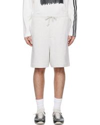 Y-3 - グレー フレンチテリー ショートパンツ - Lyst