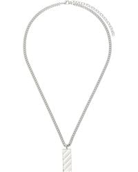 Off-White c/o Virgil Abloh - Diag Necklace - Lyst