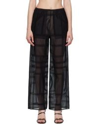 TOTEME - Monogram Crochet Pj Lounge Pants - Lyst