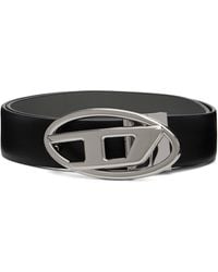 DIESEL - 3.9Cm Leather Reversible Belt - Lyst
