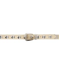 KHAITE - Benny Studs Belt - Lyst