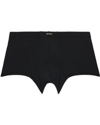 Zegna - Gray Patch Boxers - Lyst