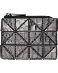 Issey Miyake - Gunmetal Cassette Wallet - Lyst
