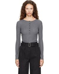 mfpen - Long Sleeve Henley - Lyst