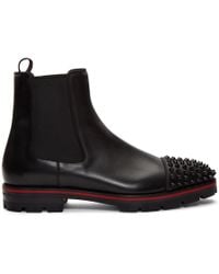 bottines louboutin homme
