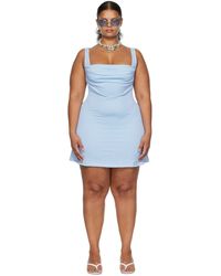 Miaou - Blue Paloma Elsesser Edition Ginger Minidress - Lyst