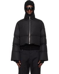 Rick Owens - Moncler + Cropped Cyclopic Down Jacket - Lyst