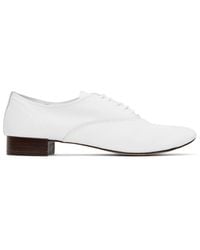 Repetto - ホワイト Zizi オックスフォード - Lyst