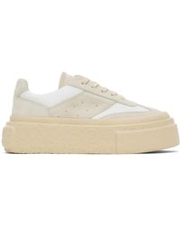 MM6 by Maison Martin Margiela - Gambetta Lace-Up Platform Sneakers - Lyst