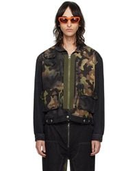 ANDERSSON BELL - Camouflage Denim Jacket - Lyst