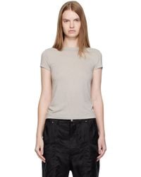 Rick Owens - Off- Concordians Cropped Level T-Shirt - Lyst