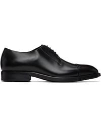 BOSS - Cap-Toe Leather Derbys - Lyst
