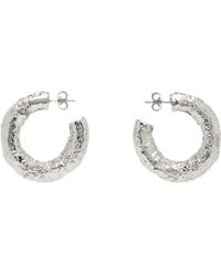 MM6 by Maison Margiela - Foil Earrings - Lyst
