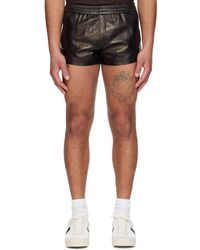 Tom Ford - Light Nappa Leather Shorts - Lyst