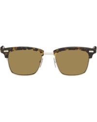 Thom Browne - Acetate & Titanium Rectangular Sunglasses - Lyst