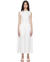 TOTEME - Off- Sleeveless Cotton Tee Maxi Dress - Lyst