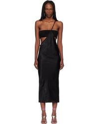 Rick Owens - Temple Bias Strap Midi Dress - Lyst