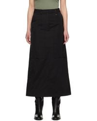 Juun.J - Paneled Maxi Skirt - Lyst