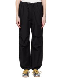 Acne Studios - Pantalon Décontracté Noir - Lyst