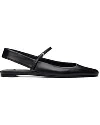 TOTEME - Slingback Nappa Mary Jane Ballerina Flats - Lyst