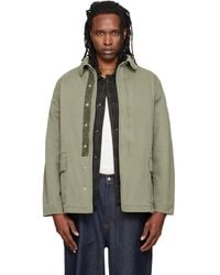 Carter Young - Khaki Hayes Field Jacket - Lyst