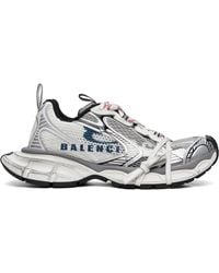 Balenciaga - Baskets Gris À Logo 3Xl Split - Lyst
