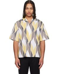 HUGO - Camp Collar Shirt - Lyst