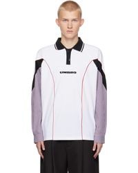 Umbro White Slam Jam Edition Gingham Cut Up Polo Umbro
