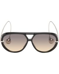 Bottega Veneta - Drop Aviator Sunglasses - Lyst