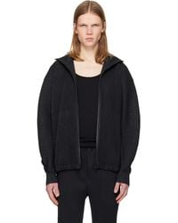 Homme Plissé Issey Miyake - Wickerwork Mesh Jacket - Lyst