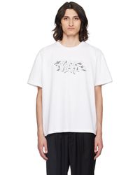 AWAKE NY - T-shirt blanc à logo modifié imprimé - Lyst