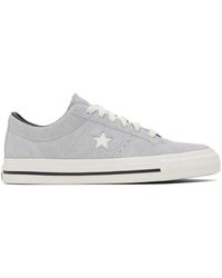 Converse - Baskets basses one star pro grises - Lyst