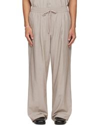 Fear Of God - Pleat Front Drawstring Trousers - Lyst