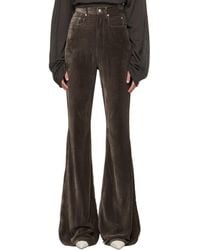 Rick Owens - Concordians Bolan Bootcut Trousers - Lyst