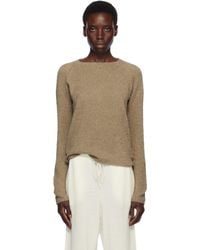 The Row - Khaki Kathy Sweater - Lyst