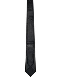 ※ハイボール 【OUR LEGACY】PU LEATHER TIE Our Legacy Pleated Tie in Black for Men | Lyst