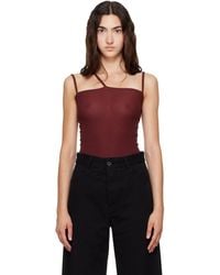 Baserange - Burgundy Nida Tank Top - Lyst