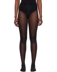 Wolford - Black Satin Touch 20 Tights - Lyst
